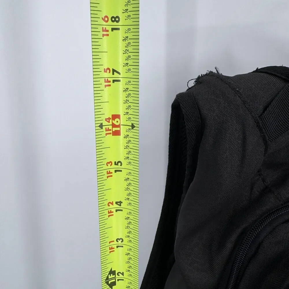 Jordan Backpack Mens Large Black Jumpman Laptop Padded Straps Sports Travel Bag - Picture 9 of 9